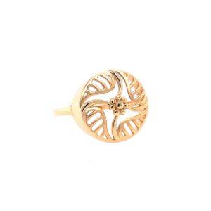 22k gold plain orval ring