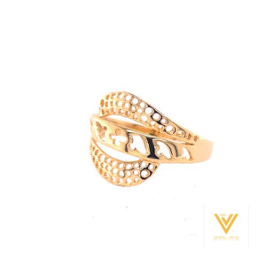 22k Gold Plain Uraa Ring