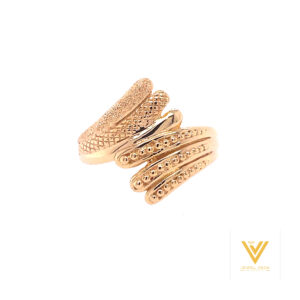 22k Gold Plain Traditional Ring