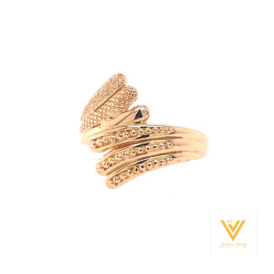 22k Gold Plain Traditional Ring