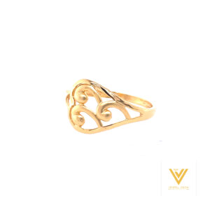22k gold plain elite ring