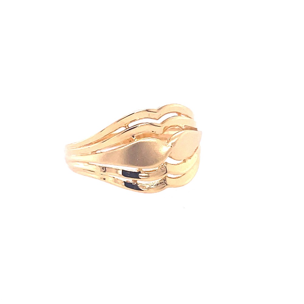 22k gold plain elegant ring - Image 4
