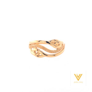 22k Gold Plain Stylish Ring