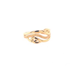 22k Gold Plain Stylish Ring