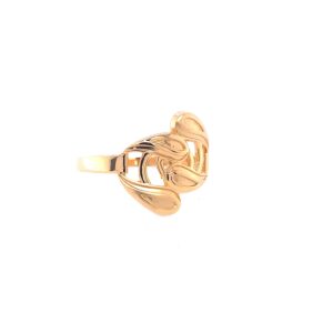 22k Gold Plain Connecting Ring