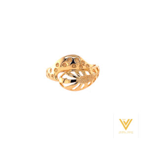 22k Gold Plain Traditional Ring