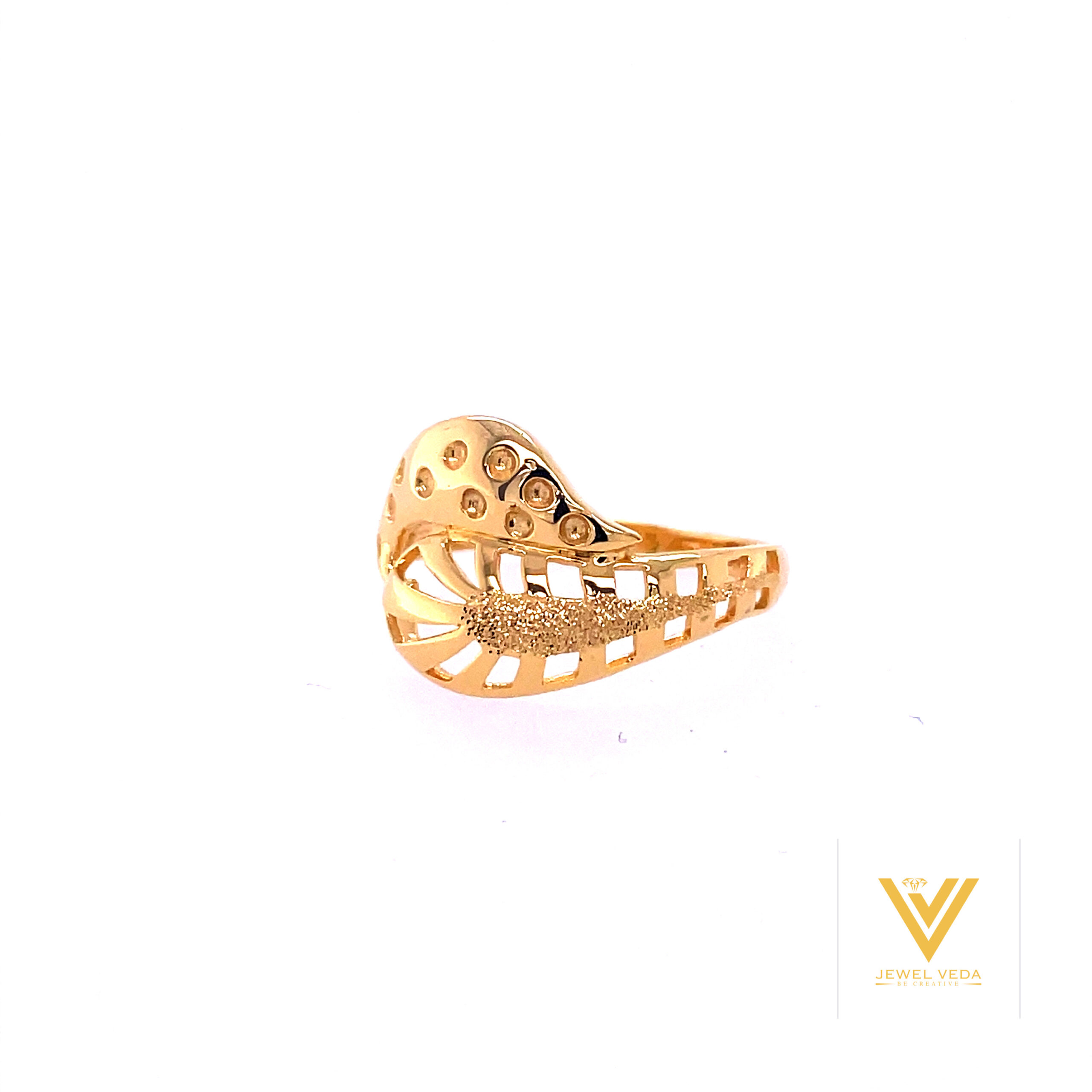 22k Gold Plain Traditional Ring - Image 2