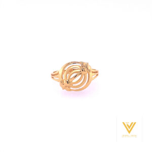 22k Gold Plain Circle Ring