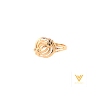 22k Gold Plain Circle Ring