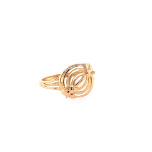 22k Gold Plain Circle Ring