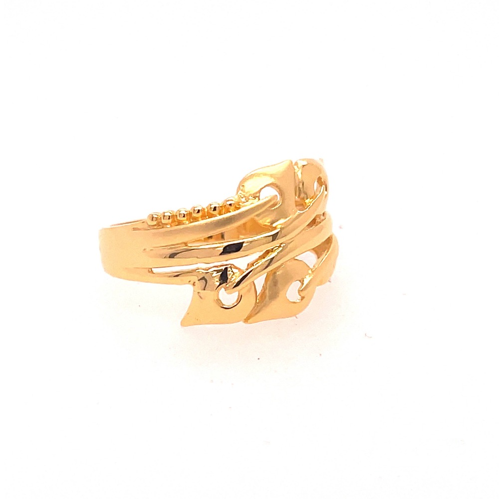 22k gold plain unique ring - Image 4