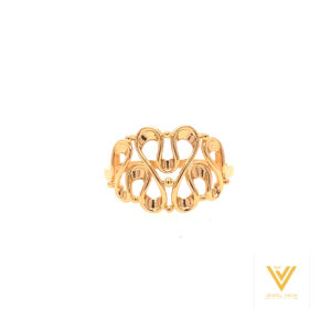 22k gold plain beautiful ring