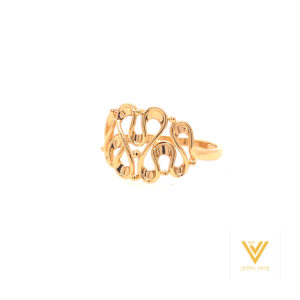 22k gold plain beautiful ring