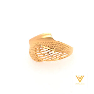 22k gold plain elegant ring