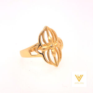 22k Gold Plain Traditional Ring