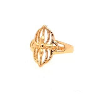 22k Gold Plain Traditional Ring