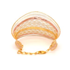 18k stunning paper weight bracelet