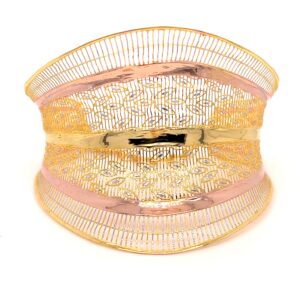 18k stunning paper weight bracelet