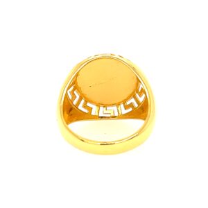 22K gold Big Versace Ring