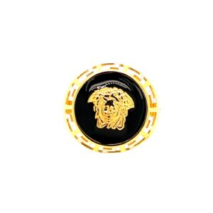 22K gold Big Versace Ring
