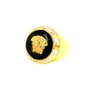 22K gold Big Versace Ring