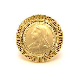 22K Queen Ginni Ring