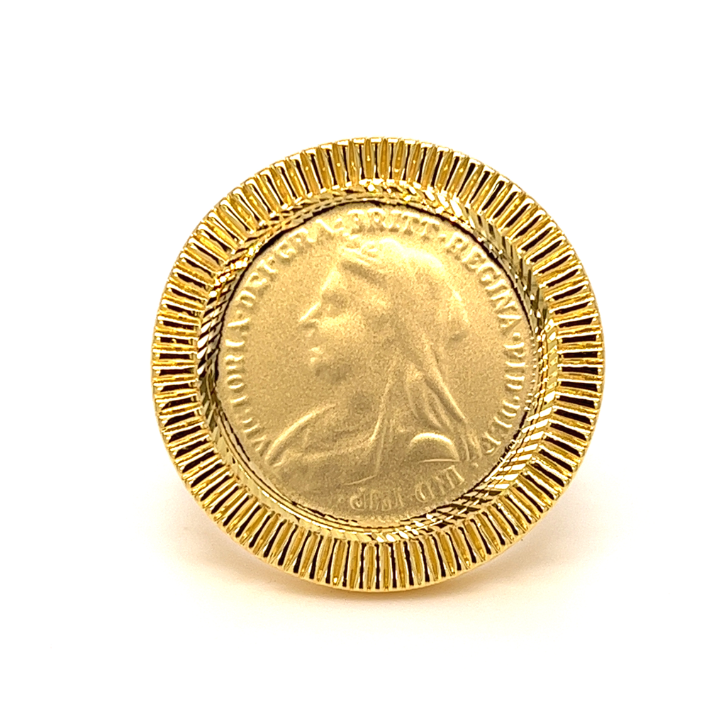 22K Queen Ginni Ring - Image 3