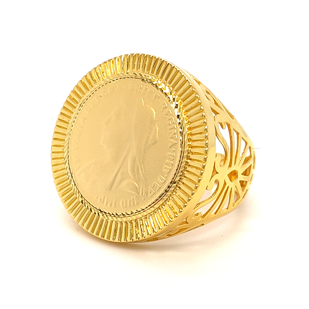 22K Queen Ginni Ring - Image 2