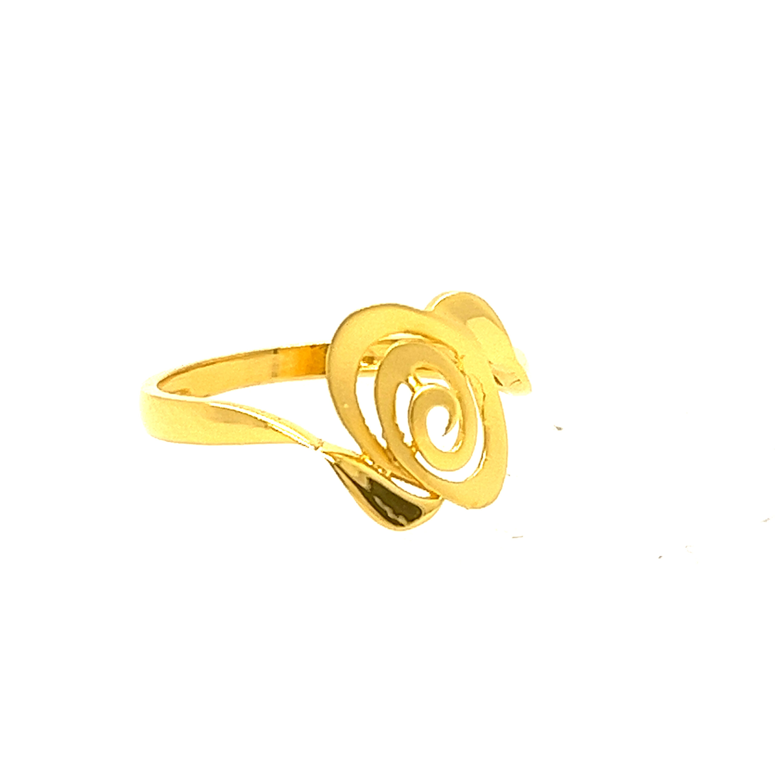 22k Gold Plain Classic Ring