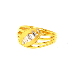 22k Gold Plain Precious Ring