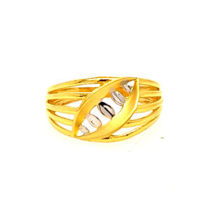 22k Gold Plain Precious Ring