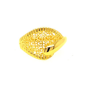 22k Gold Plain Merry Ring