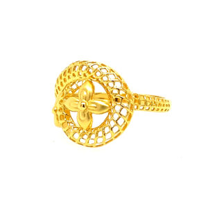 22k Gold Plain Fabulous Ring