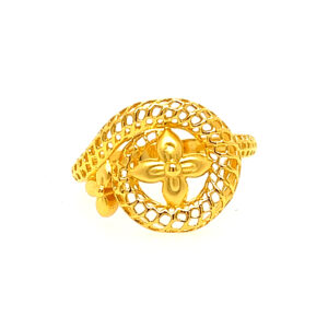 22k Gold Plain Fabulous Ring