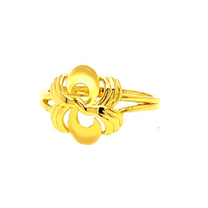 22k Gold Plain Connecting Ring