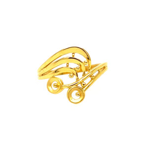 22k Gold Plain Perfect Ring