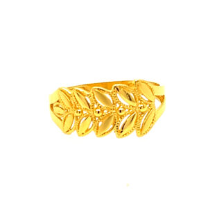22k Gold Plain Simple Ring