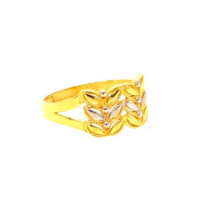 22k Gold Plain Royal Ring