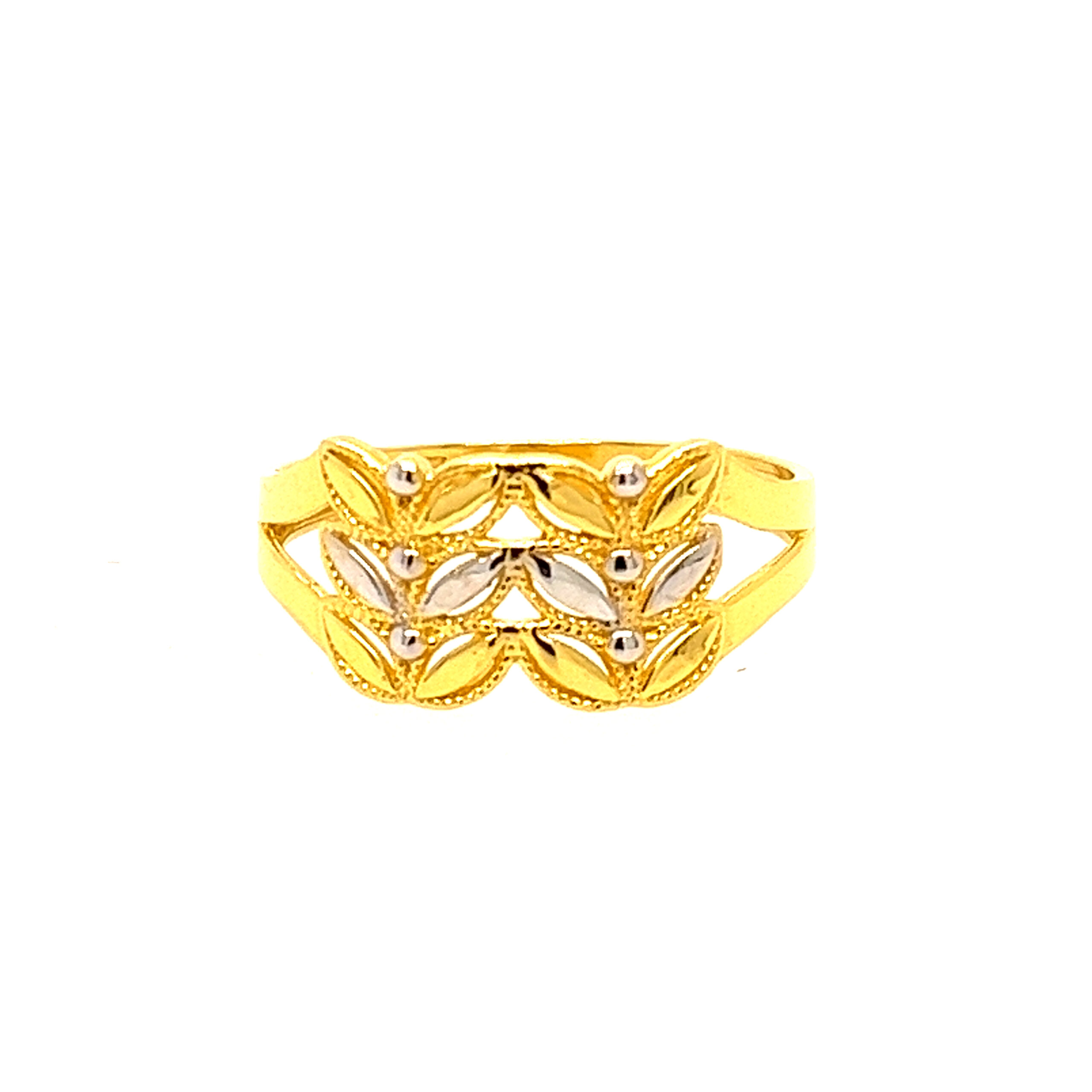 22k Gold Plain Royal Ring - Image 2