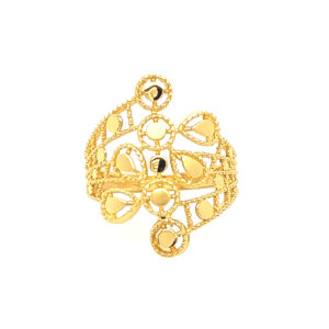 22k Gold Plain Traditional Ring