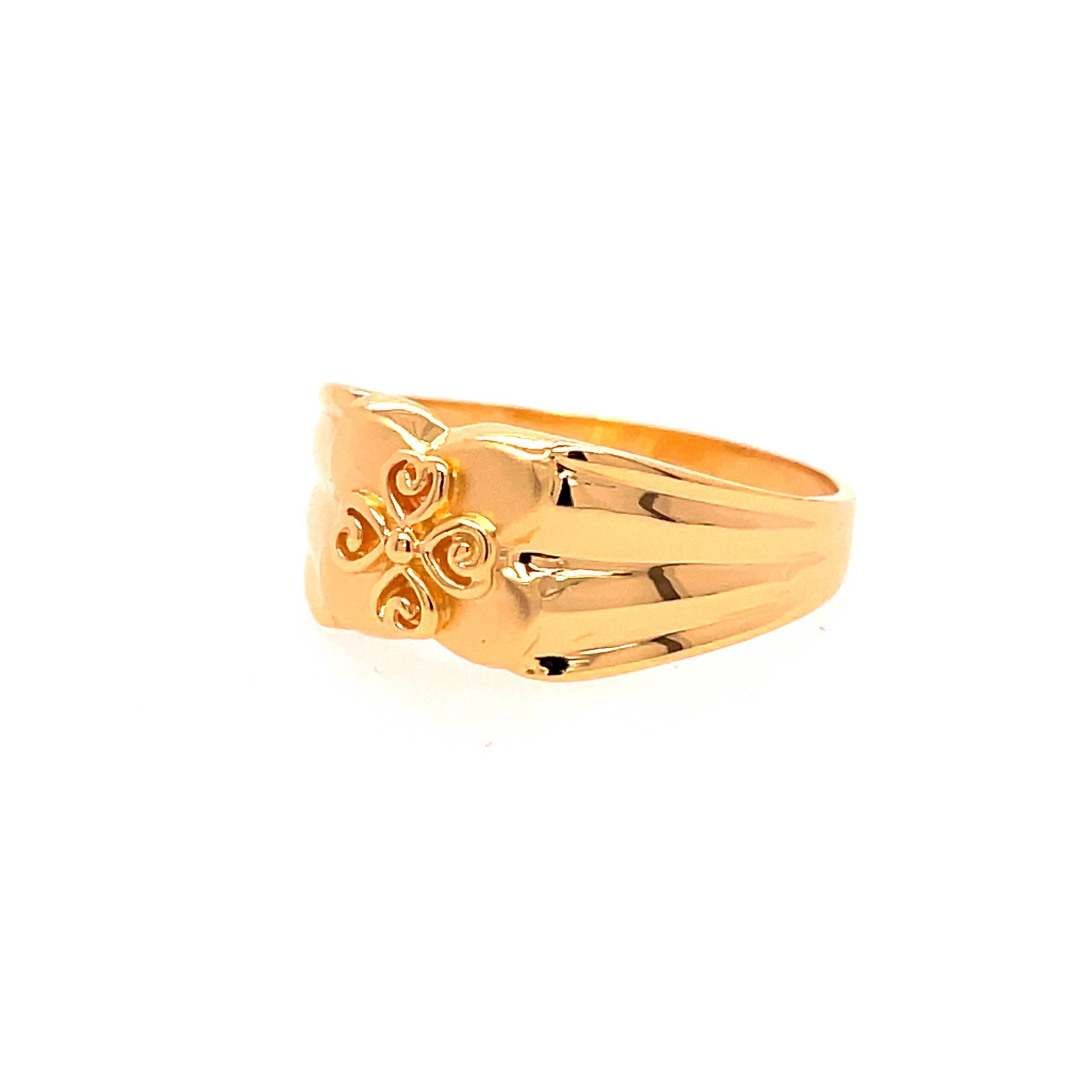 22k Yellow Gold Wedding Plain Ring