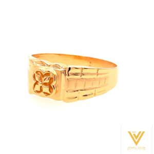22k yellow gold supreme plain ring