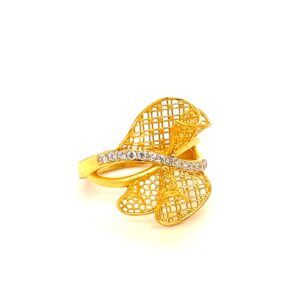 22k gold turkish aleeya ring