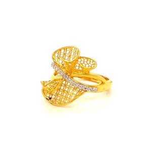 22k gold turkish aleeya ring