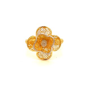 22k gold turkish glimmer ring