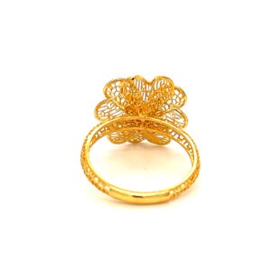 22k gold turkish syringa ring