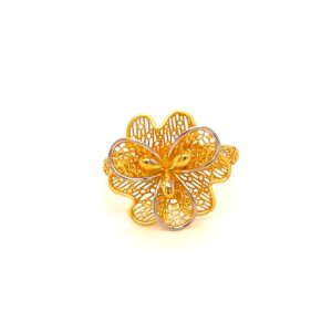 22k gold turkish syringa ring