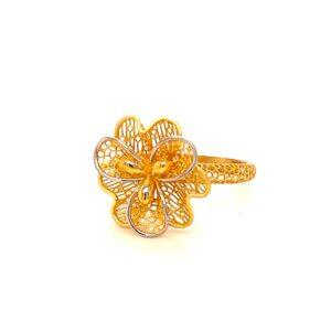 22k gold turkish syringa ring