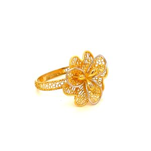 22k gold turkish syringa ring
