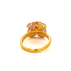 22k gold turkish buddleia ring